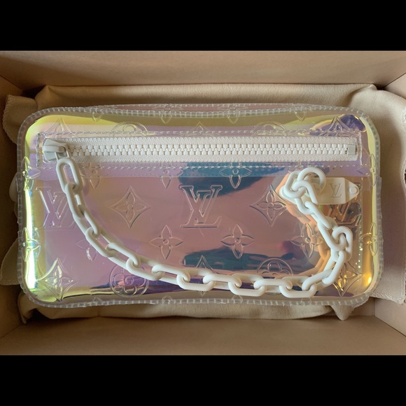 LOUIS VUITTON Monogram Pochette Volga Iridescent - Picture 1 of 2